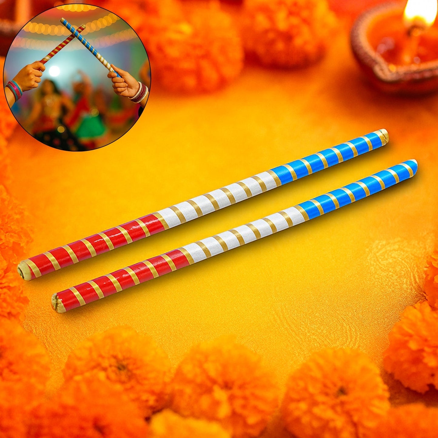 Traditional Decorative Dandiya