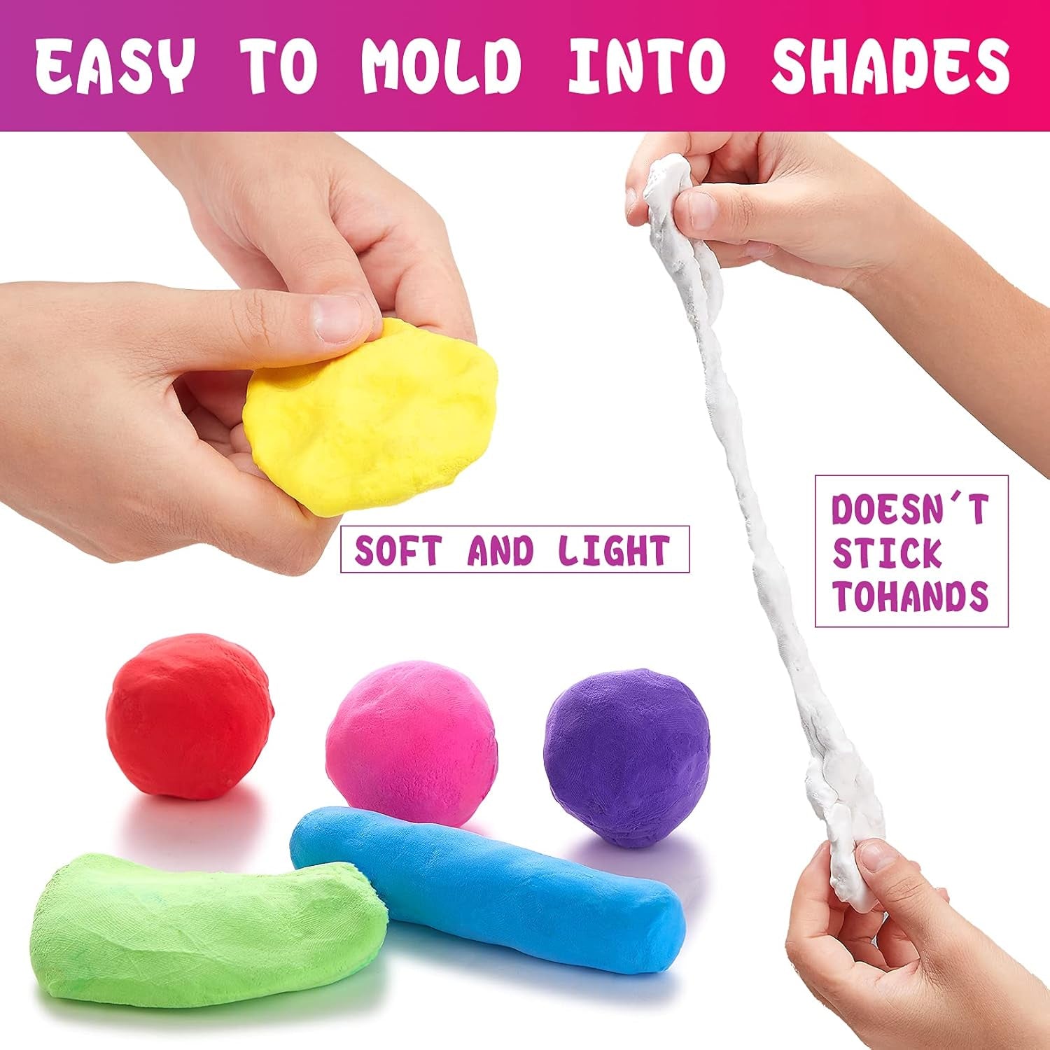 Soft Modeling Clay Set