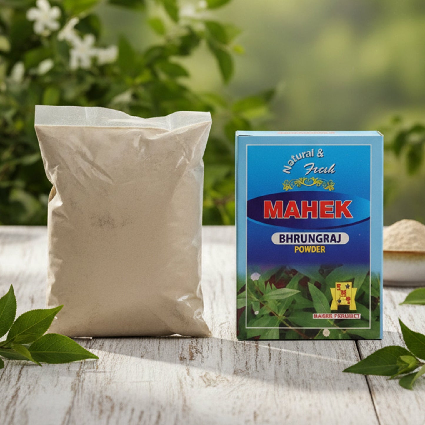 Natural Bhringraj Powder for Traditional Hair Care – 80 gm