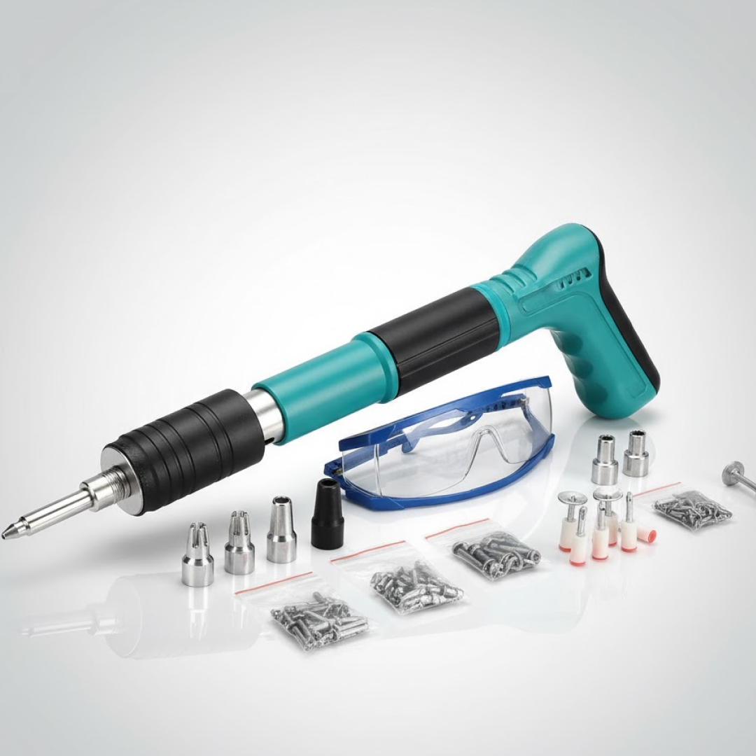 Professional Heavy-Duty Manual Rivet/Anchor Fastening Gun Tool Kit