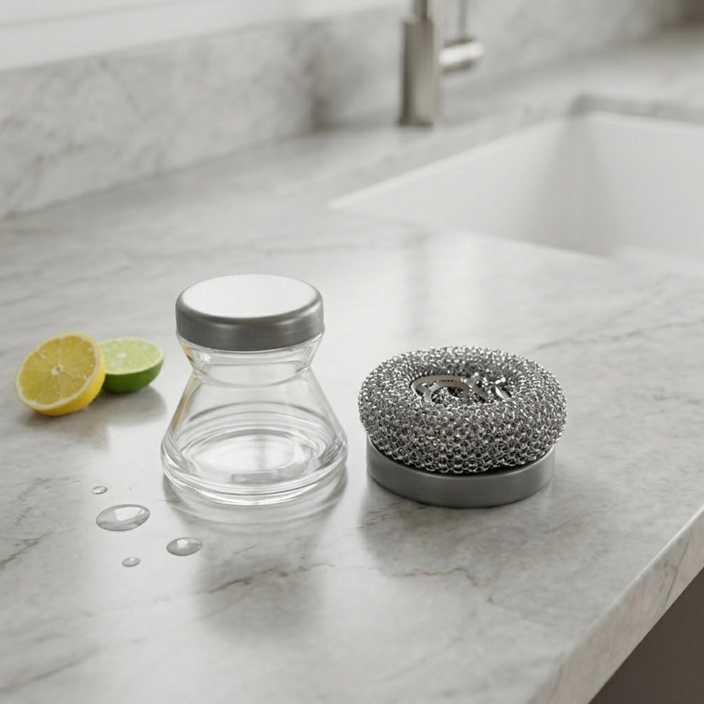 kitchen dish scrubber brush