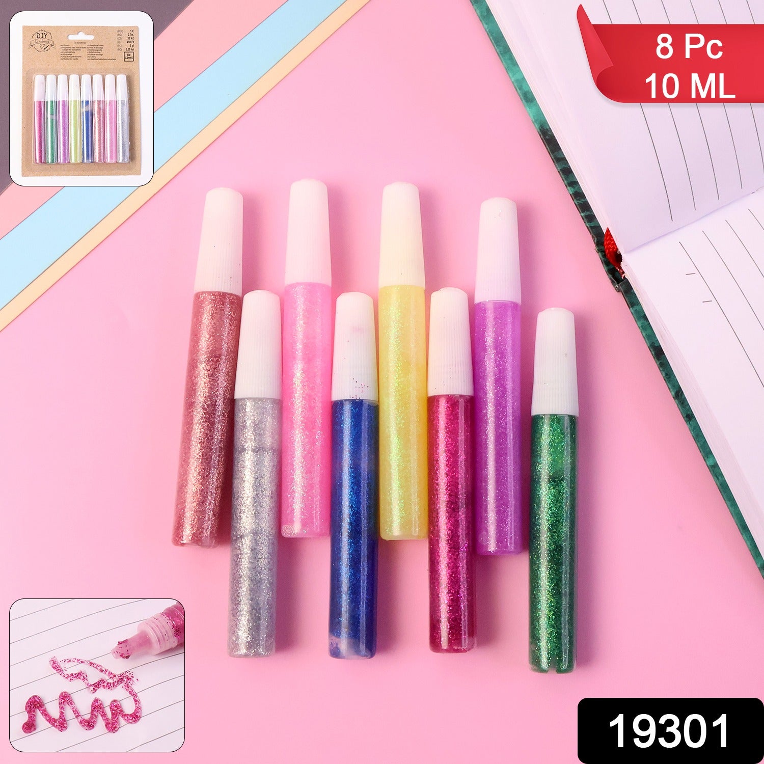DIY Glitter Pen Set