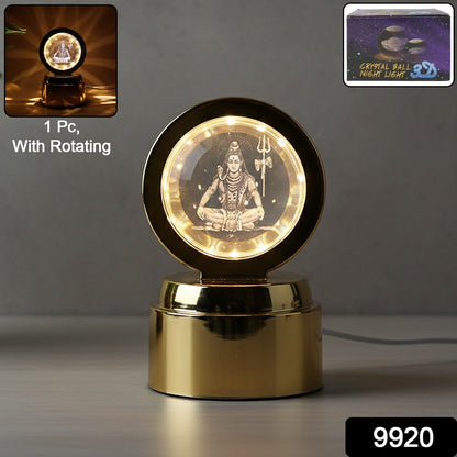 Crystal Sphere Lamp
