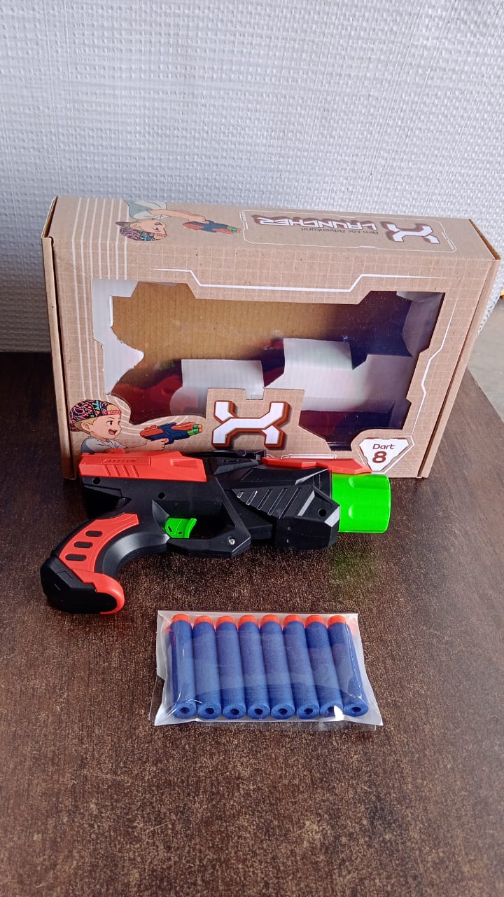 Soft Bullet Gun Toy Set