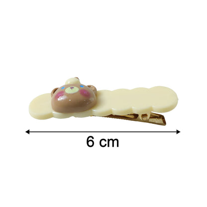 Trendy teddy hair accessories for girls