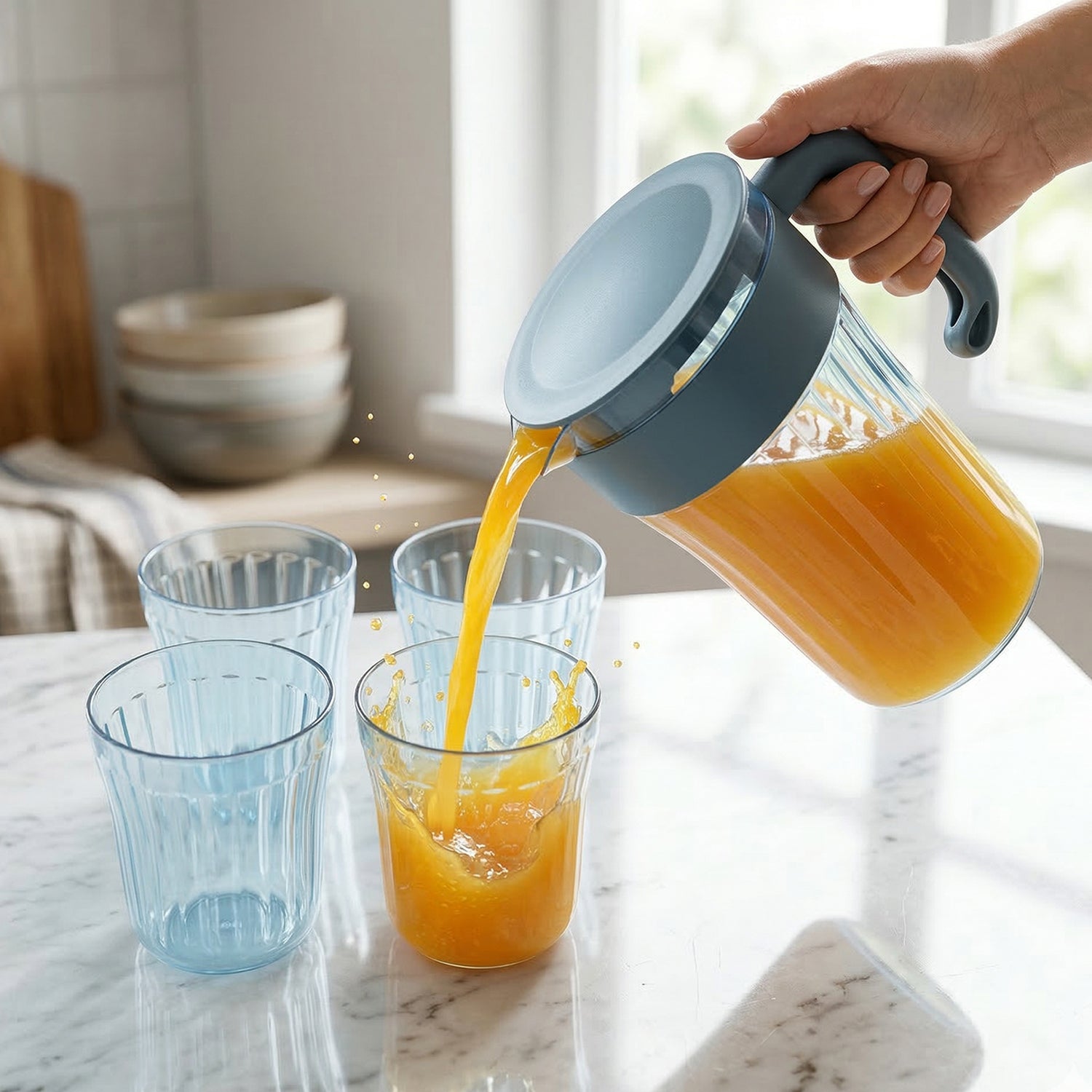 water jug glasses