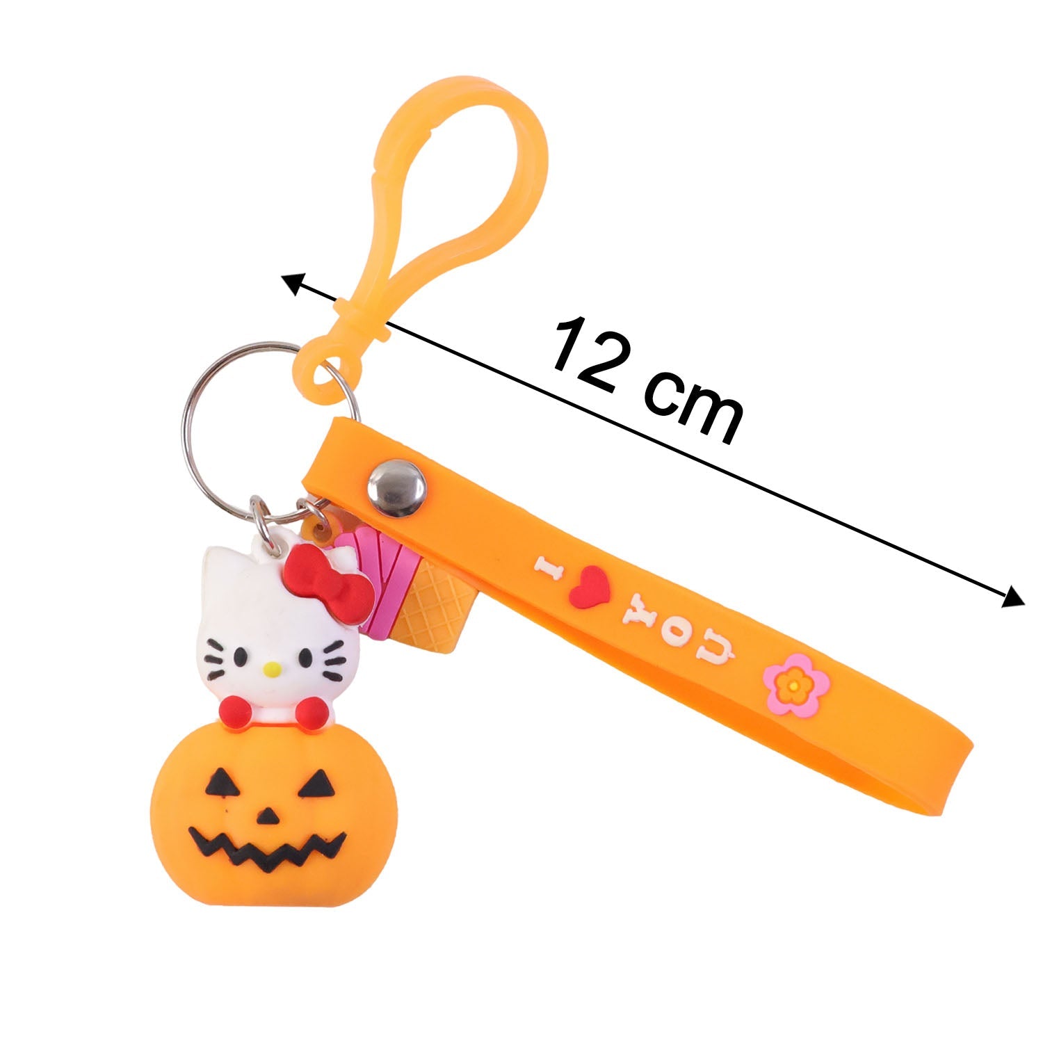 Cute novelty cat key ring