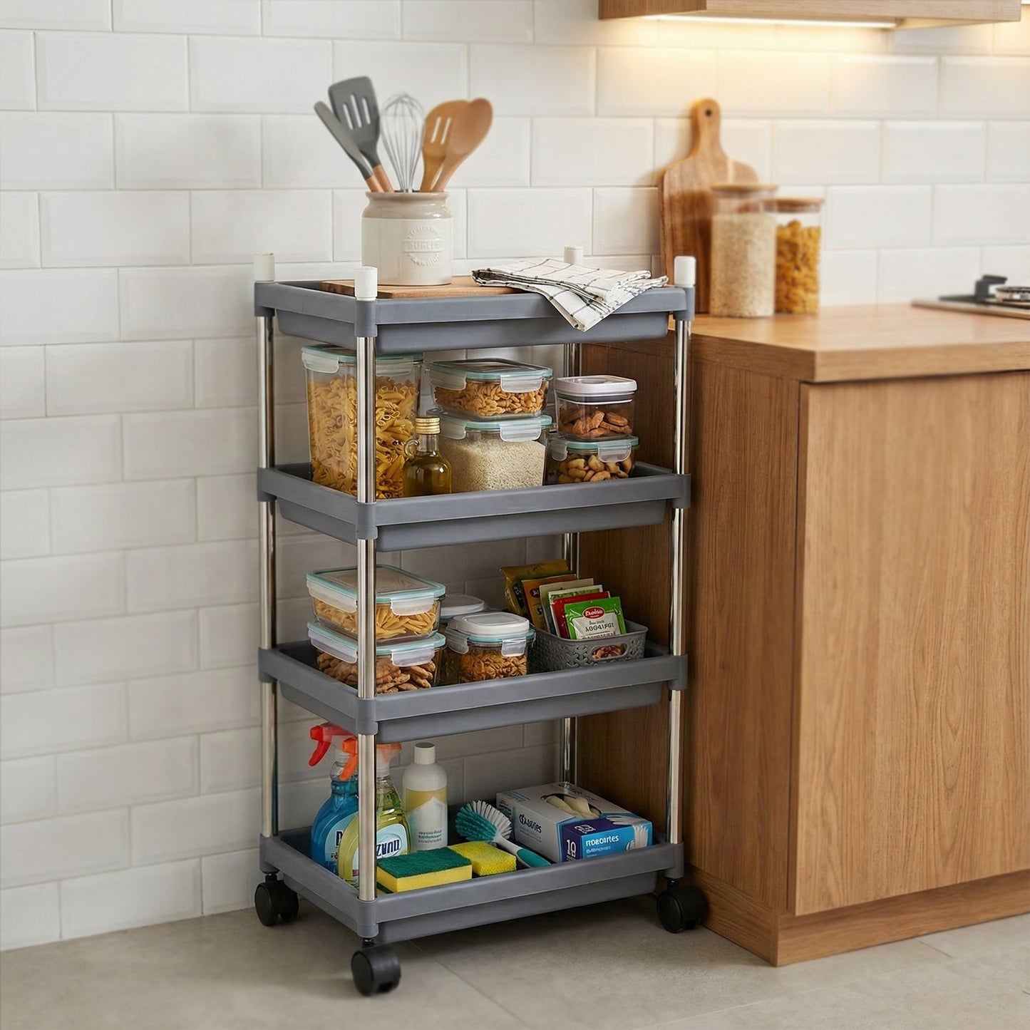 Rolling Utility Trolley
