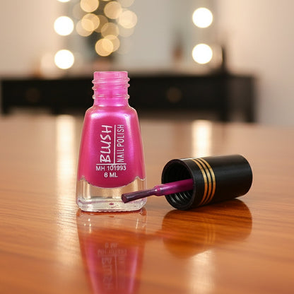 Premium Blush Nail Polish (1 Pc, Mix Color, 6 ml)