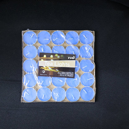 Mix Color Scented Tea Light Candles (25 Pc / Set)
