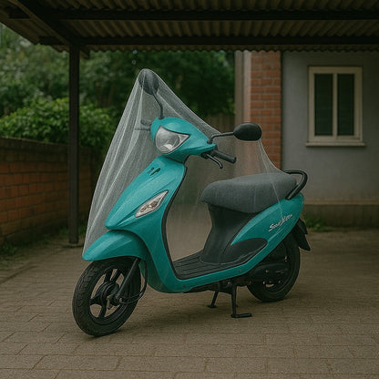 Small Plastic Activa Cover (1 Pc / 220 Cm Long Adjustable)