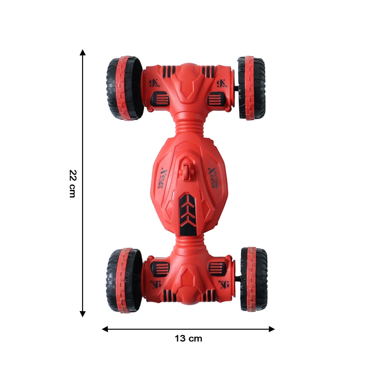 Remote Control One-Key Deformation Stunt Car (1 Set)