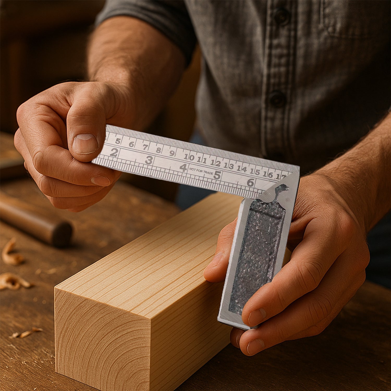 Metal Try Square