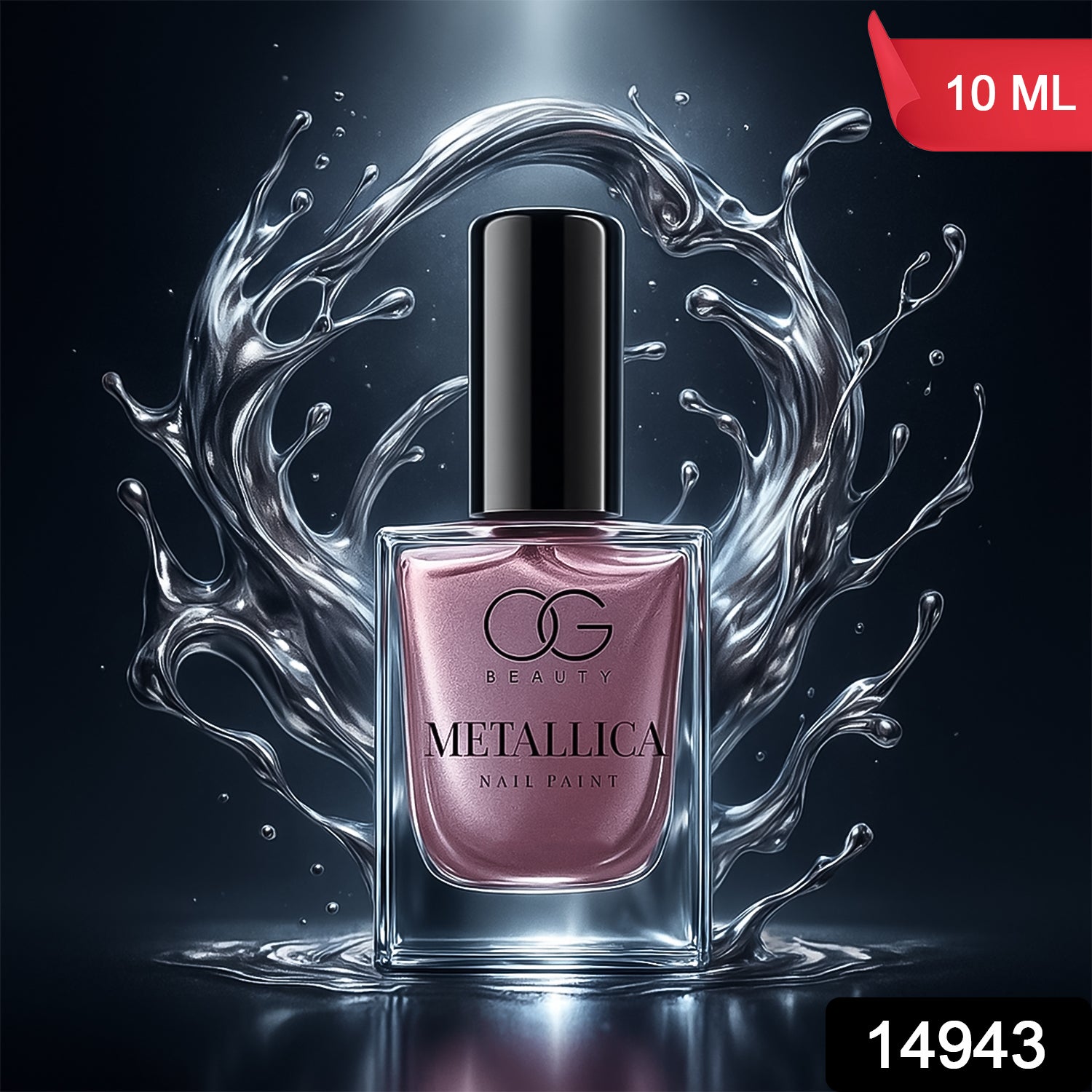 Galaxy Purple Metallica Nail Paint